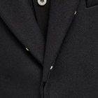 Loewe Men's Embroidered Long Coat in Black