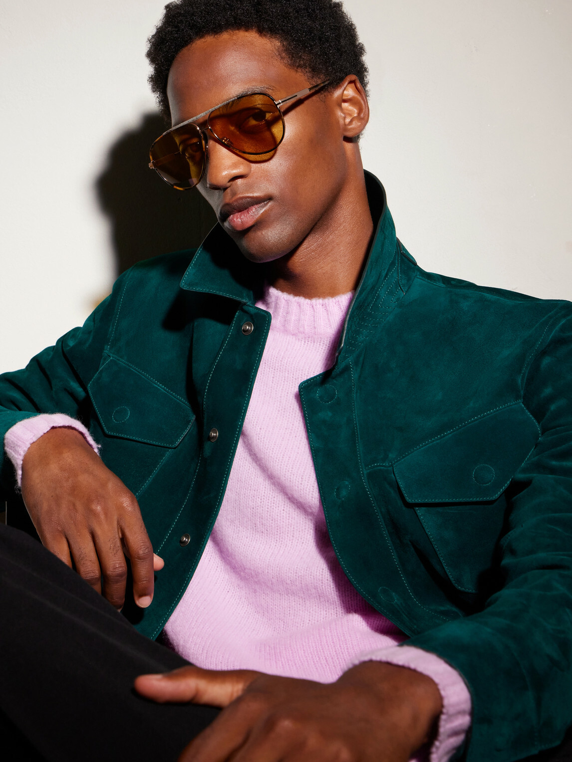 TOM FORD - Rupert-02 Aviator-Frame Metal Sunglasses