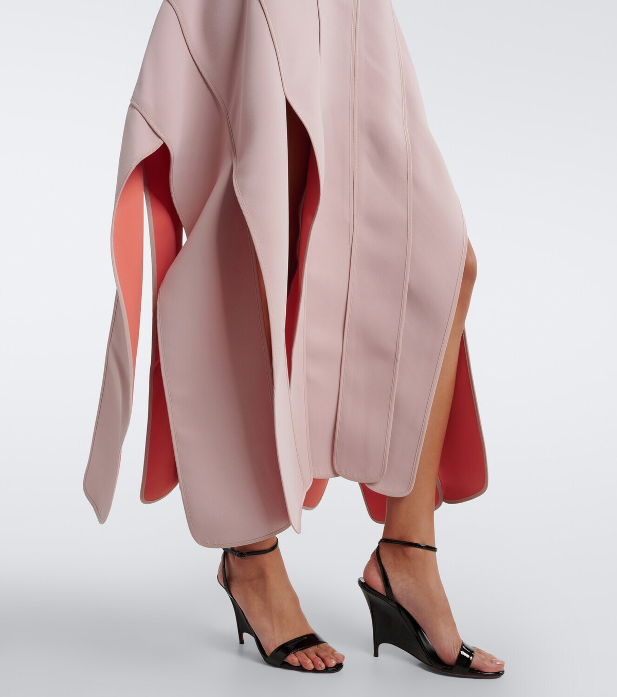 Maticevski Merit paneled maxi dress