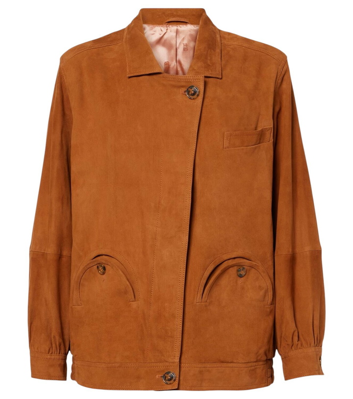 Photo: Blazé Milano Viva Cleo suede bomber jacket