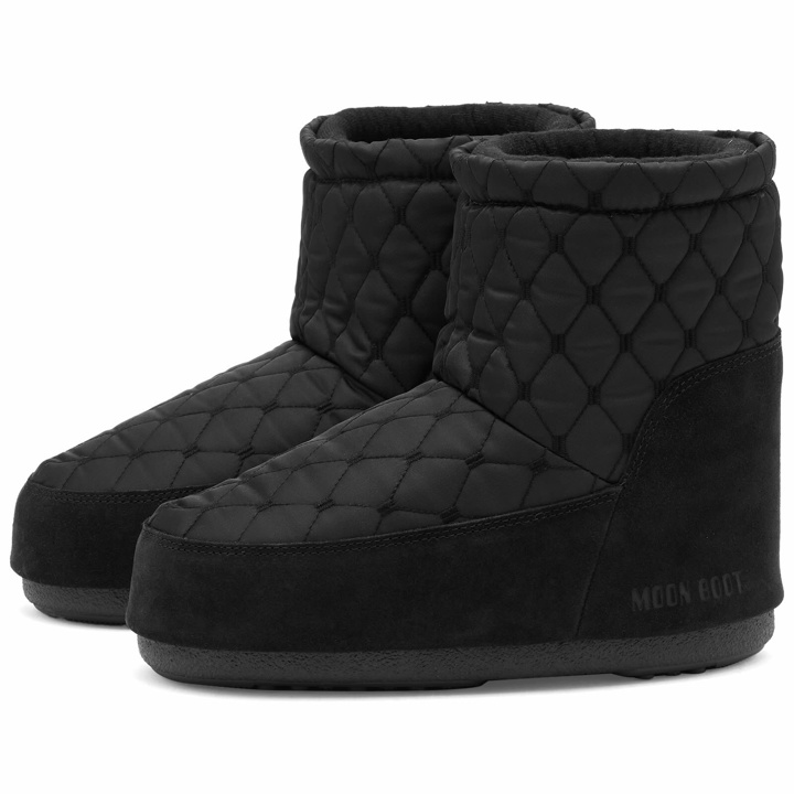 Photo: Moon Boot Women's Icon Low Quilted Boots in Black