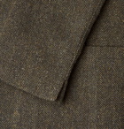 Officine Générale - Herringbone Wool Blazer - Green