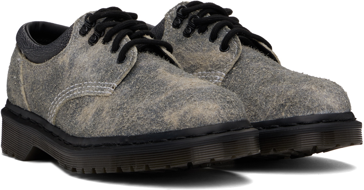 Dr. Martens Gray 8053 Stonewashed Suede Casual Derbys Dr  display picture 1