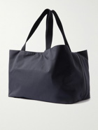 The Row - Clovis Leather-Trimmed Canvas Weekend Bag