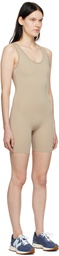 HÉROS Taupe 'The Short Dance' Unitard