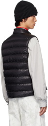 Moncler Black Gui Down Vest