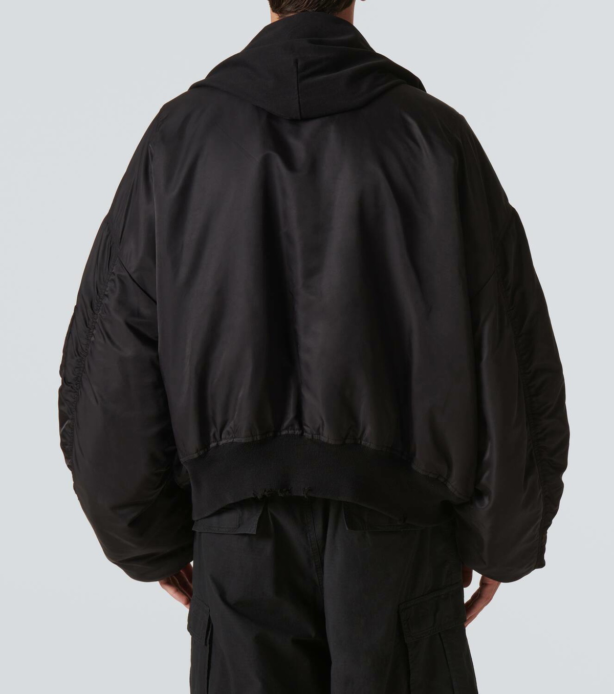 ジャケット・アウター balenciaga Incognito Bomber Balenciaga Black Technical Incognito Bomber Jacket | Harrods US