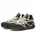 Rick Owens x Moncler Trailgrip Megalace Sneaker in Black