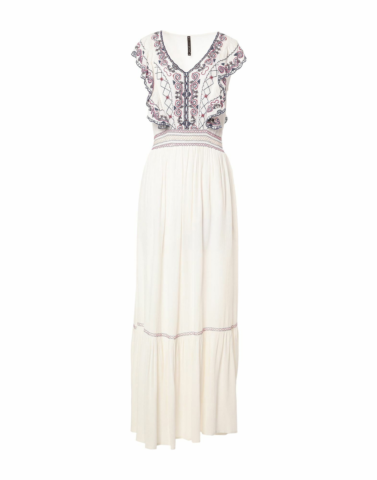 Manila Grace Womens Midi dress in White