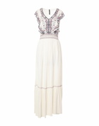 Manila Grace Womens Midi dress in White