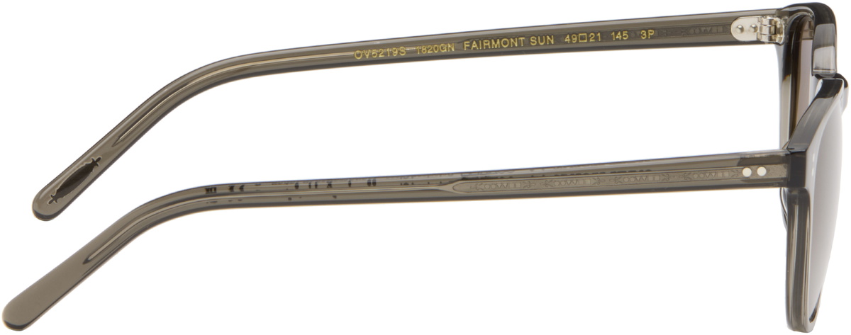 Oliver Peoples Gray Fairmont Sunglasses