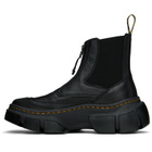 Dr. Martens Black DMXL Zip Leather Chelsea Boots