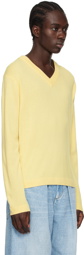 LISA YANG Yellow 'The Clayton' Sweater