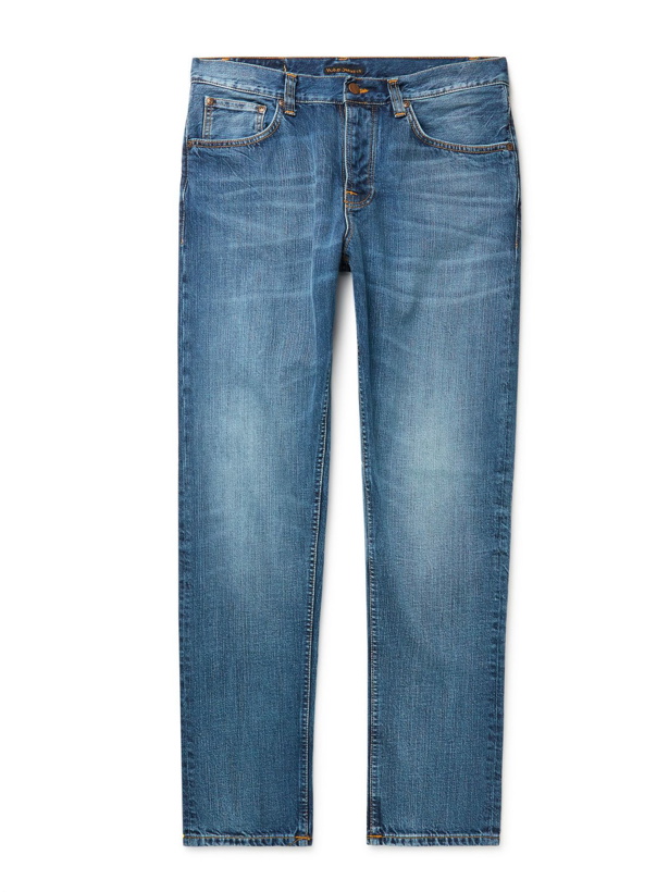 Photo: Nudie Jeans - Steady Eddie II Tapered Organic Jeans - Blue