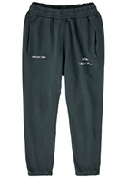 Club 1984 Signature Printed Cotton Sweatpants Grey