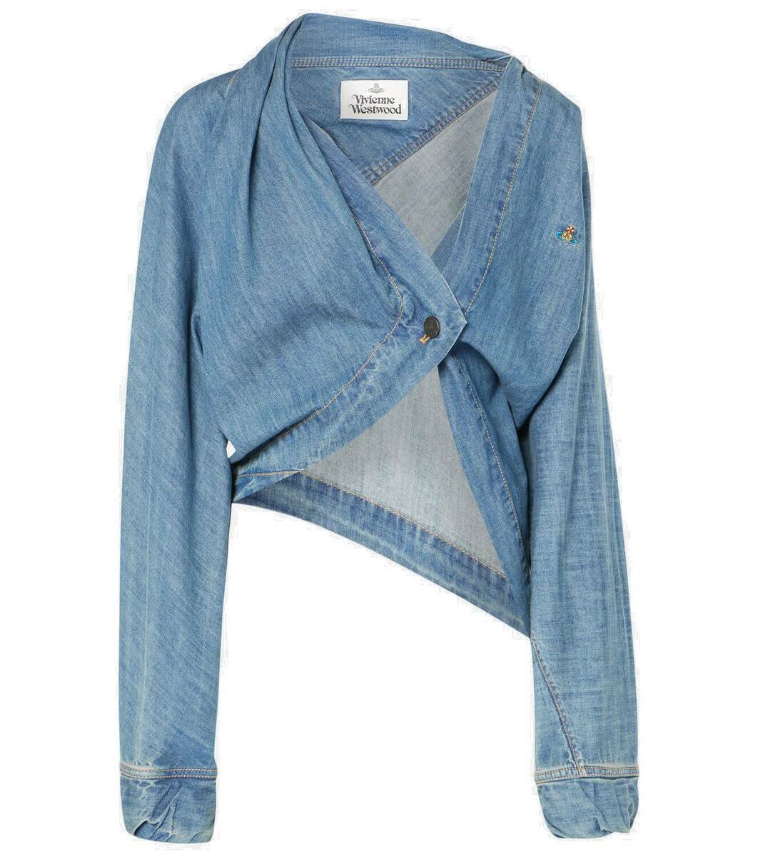 VIVIENNE WESTWOOD cotton knit top