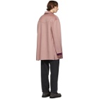 Nanushka Pink Rhys Coat