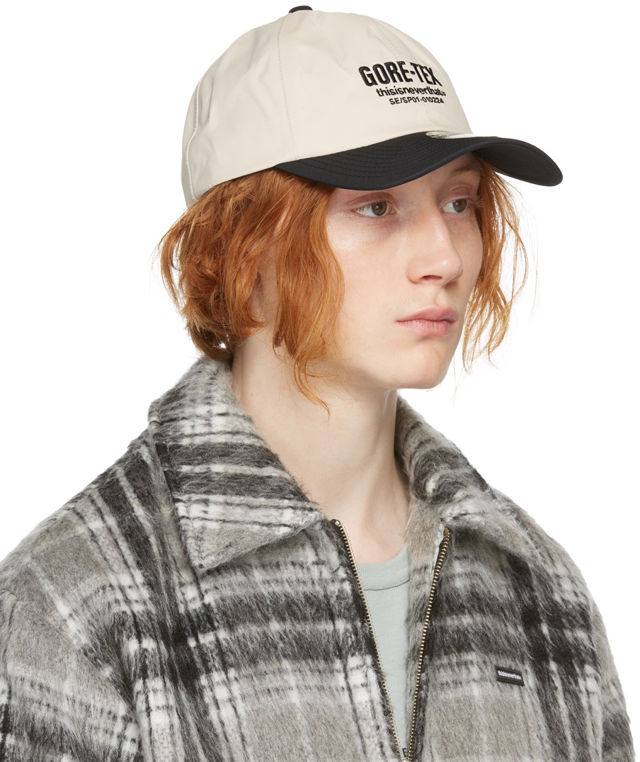 thisisneverthat Beige Gore-Tex 3L Cap thisisneverthat