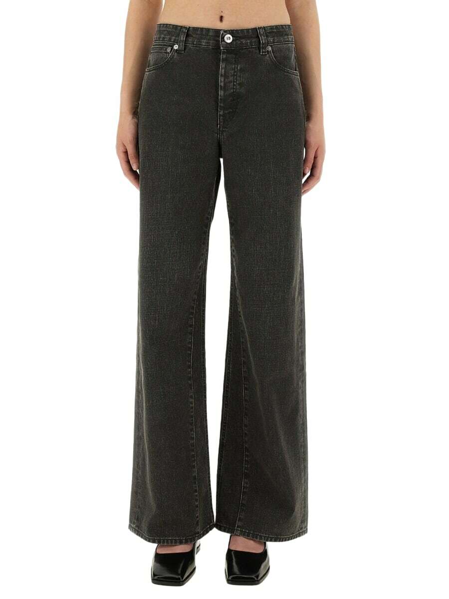 Our Legacy Women's Treble Cut in Shadow Wash Denim Our Legacy