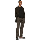 The Row Brown Cotton Josh Trousers