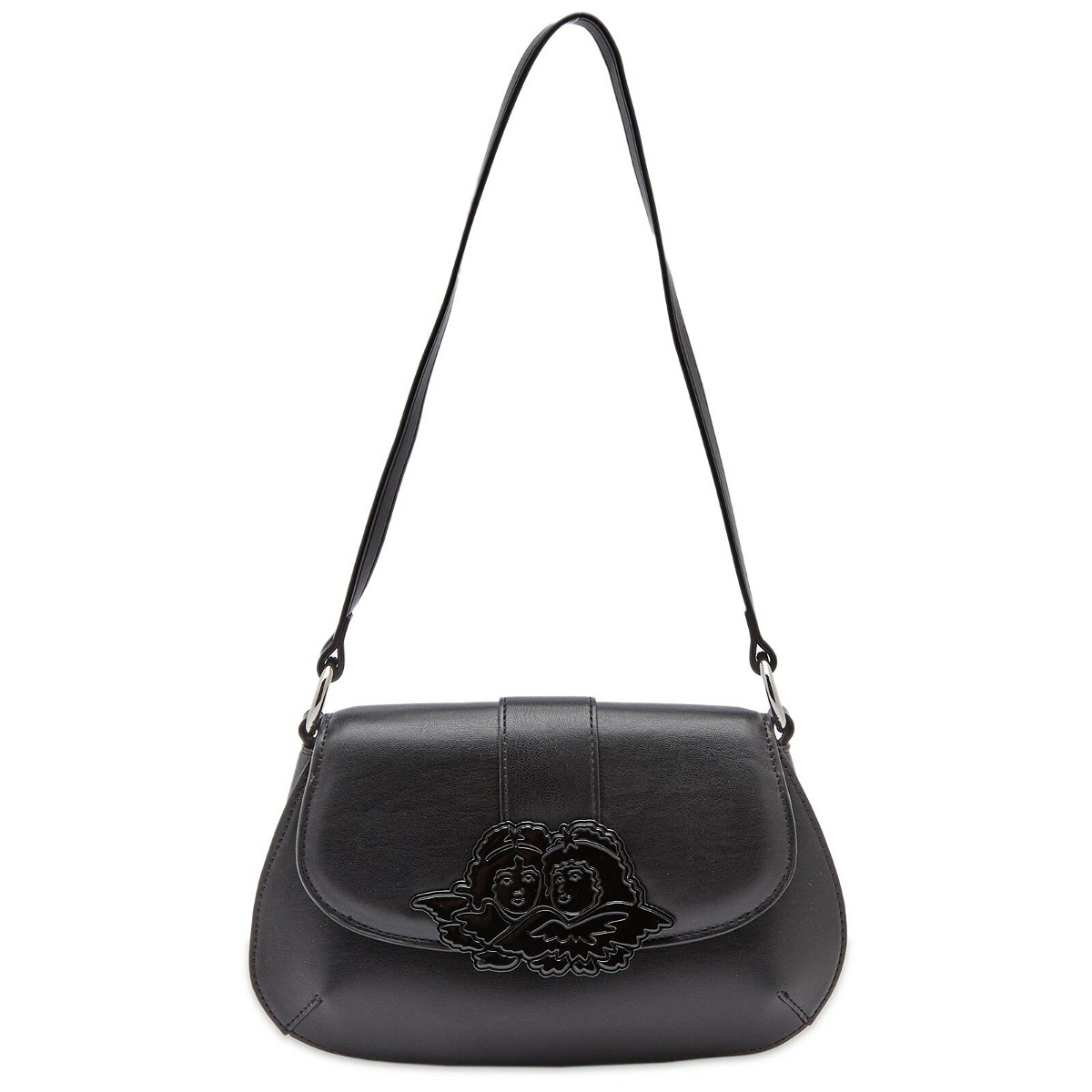 Photo: Fiorucci Women's Medium Plaque Bag in Black