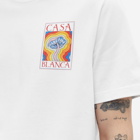 Casablanca Men's Mind Vibrations T-Shirt in White