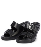 Balenciaga Mallorca leather sandals