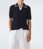 Dolce&Gabbana Embroidered cotton polo shirt