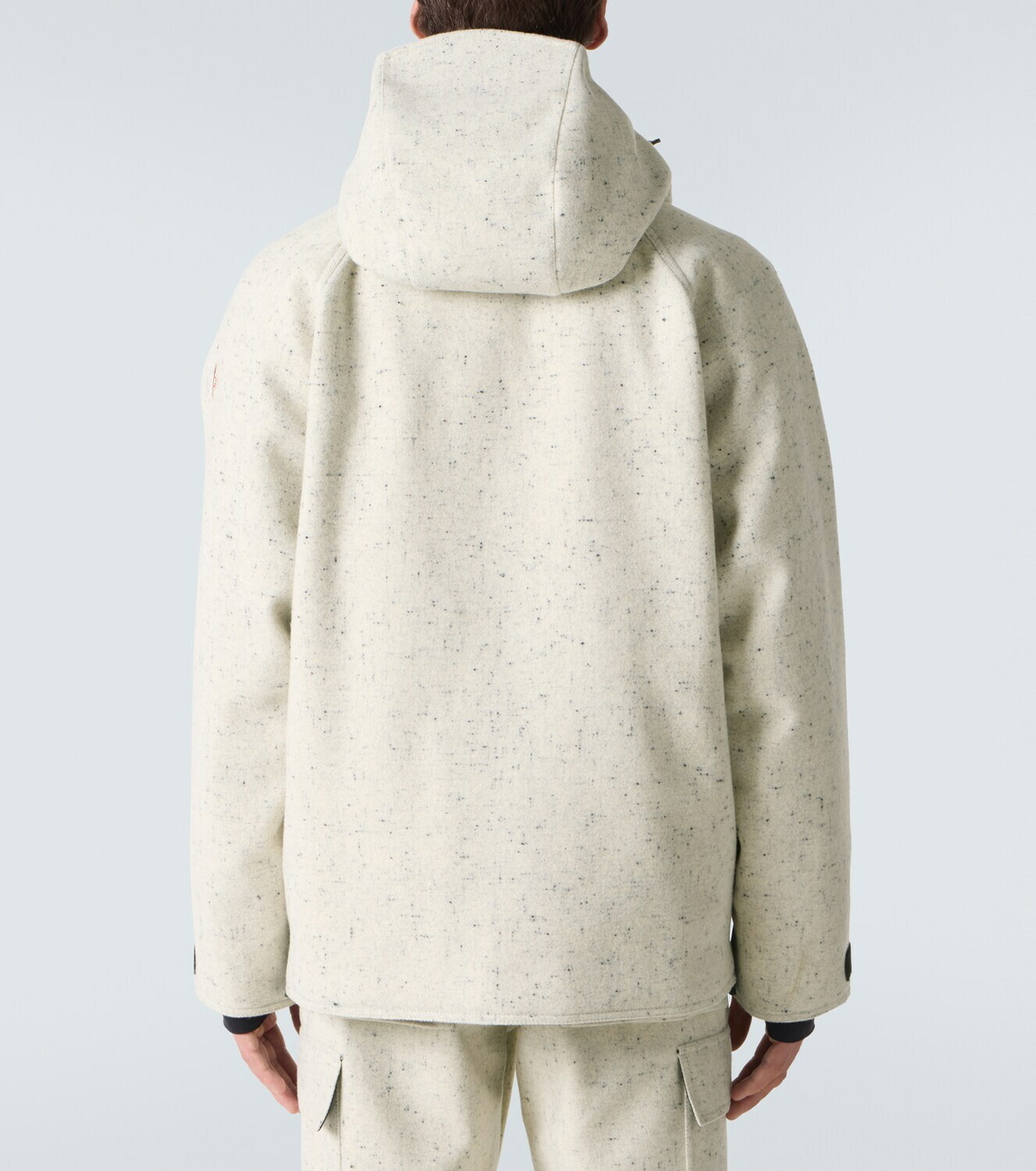 Moncler Grenoble Marnaz hooded virgin wool down ski jacket