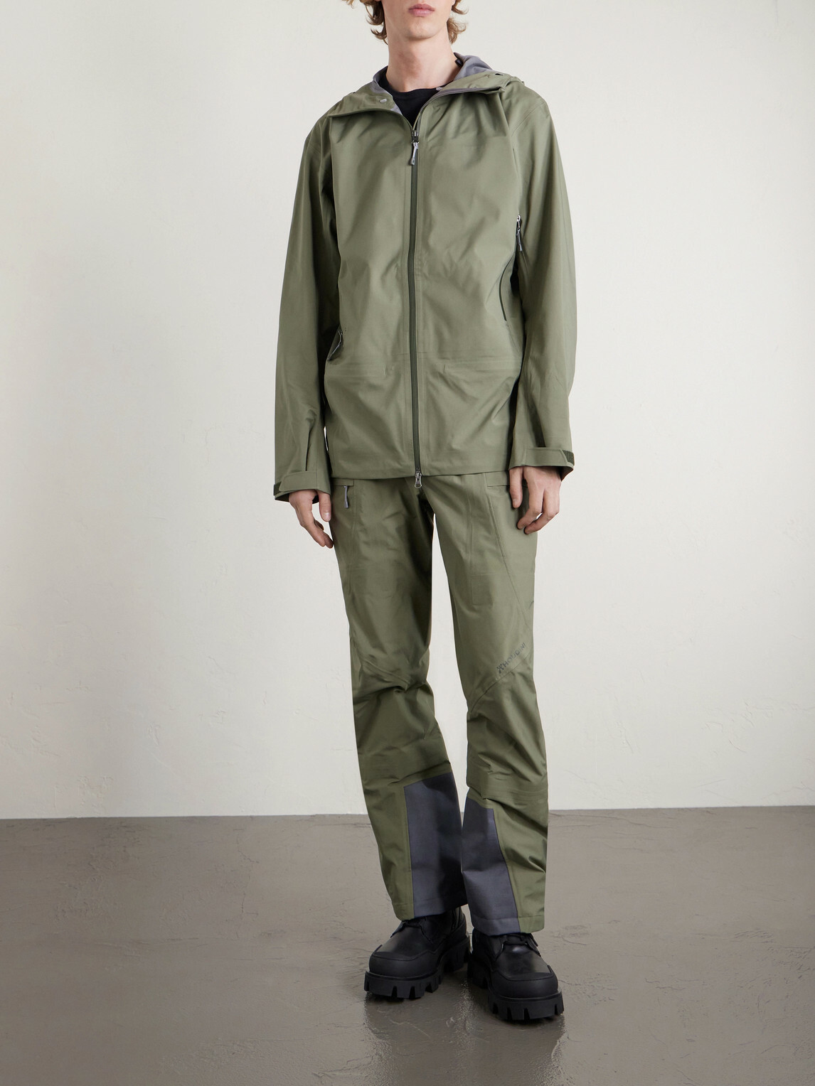 Houdini - Ride Straight-Leg Schoeller®-Trimmed Recycled Ski Pants - Green