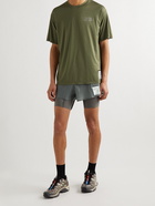 Satisfy - Layered CoffeeThermal and Justice Shorts - Gray