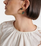 Zimmermann Wisp gold-plated hoop earrings