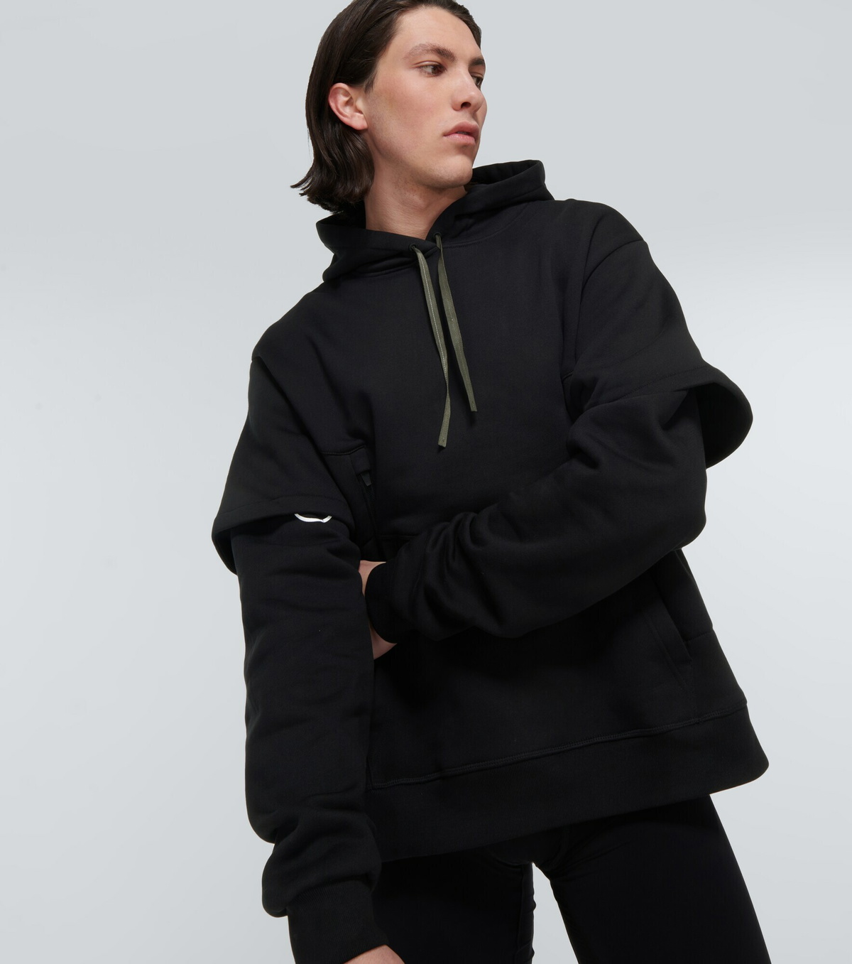 Acronym - Cotton jersey hoodie