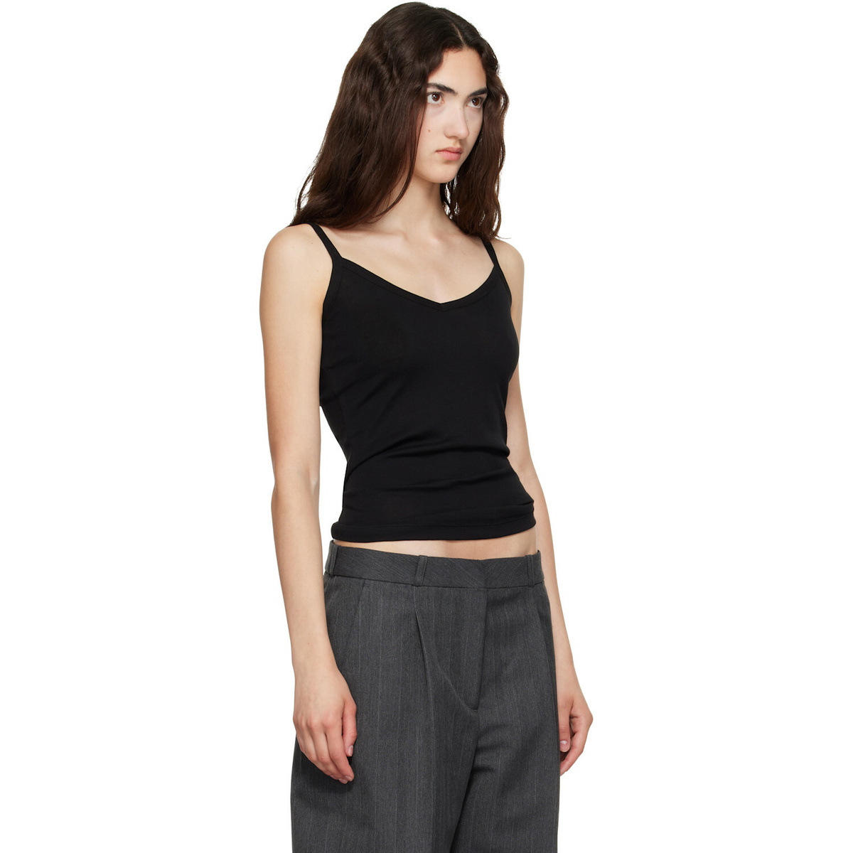 FLORE FLORE Black Isla Camisole