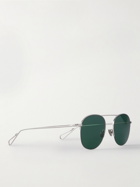 AHLEM - Saint Sulpice Aviator-Style Silver-Tone Sunglasses