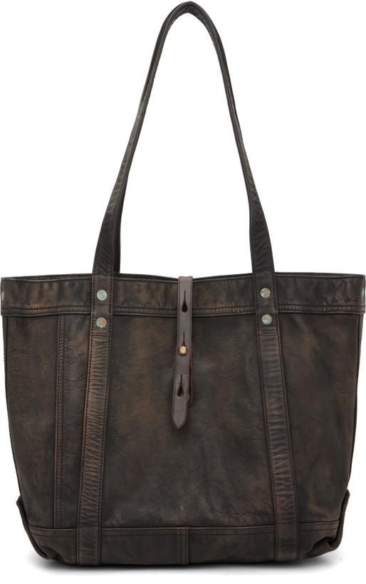 Photo: RRL Brown Leather Tote