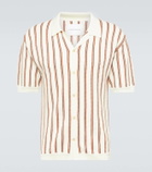 King & Tuckfield Striped wool shirt