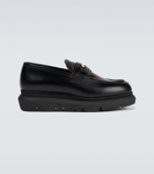 Sacai Coin leather loafers