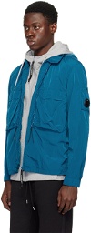 C.P. Company Blue Hooded Jacket
