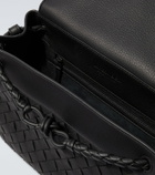 Bottega Veneta Andiamo Intrecciato Small leather messenger bag