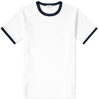 Thom Browne Seersucker Knit Ringer Tee