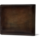 Berluti - Scritto Leather Billfold Wallet - Brown