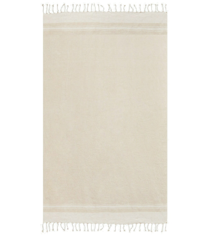 Photo: Brunello Cucinelli - Linen blanket