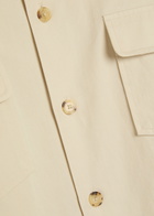 Frame Cotton Overshirt Beige