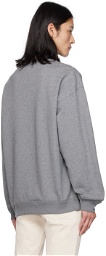 Versace Gray Printed Sweatshirt