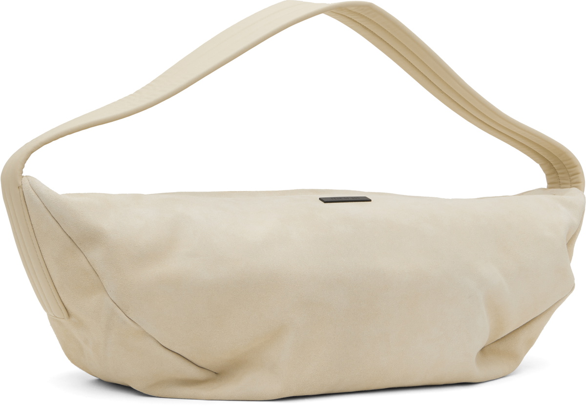 Fear of God Off-White Suede Shell Bag