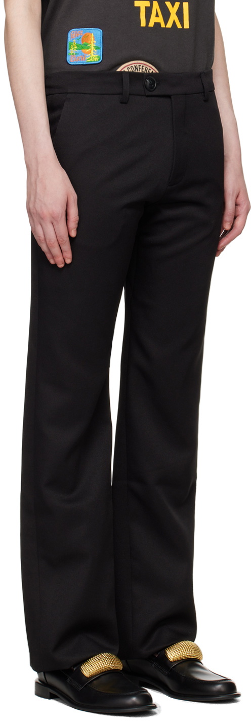 Martine Rose Black Bumster Trousers