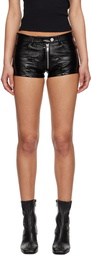 Courrèges Black Heritage Pocket Shorts