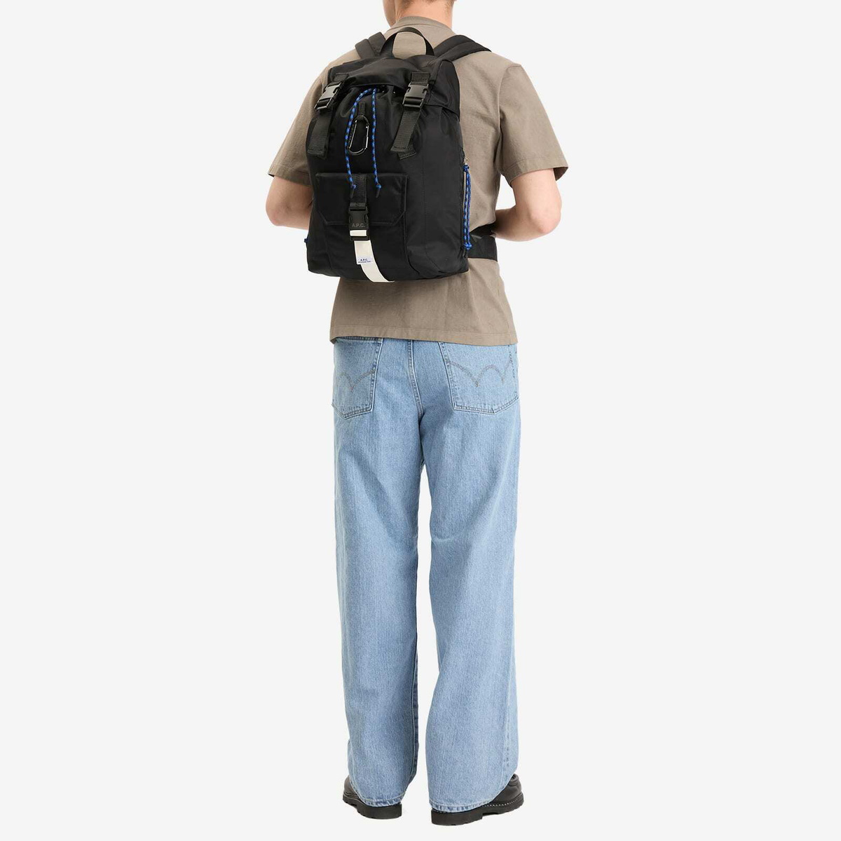 A.P.C. Men's Trek Backpack in Black 