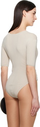 Nicklas Skovgaard Beige Merete Bodysuit